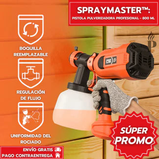 SprayMaster PRO™ AMERICANA 🇺🇸 + 2 BATERÍAS | ENVÍO GRATIS
